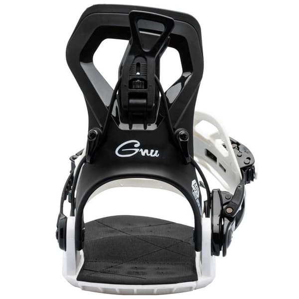 Gnu B-real Snowboardbindningar Silver L
