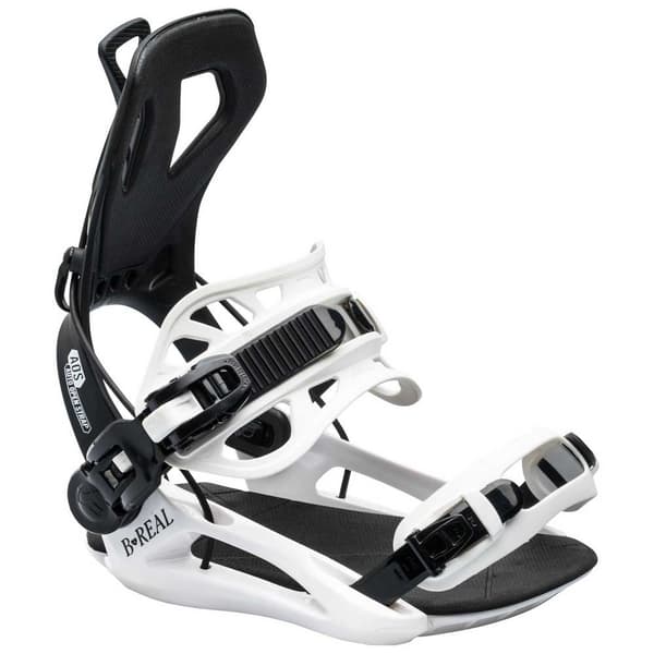 Gnu B-real Snowboardbindningar Silver L