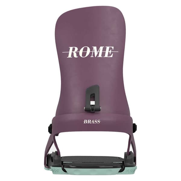 Rome Brass Snowboardbindinger Lilla S