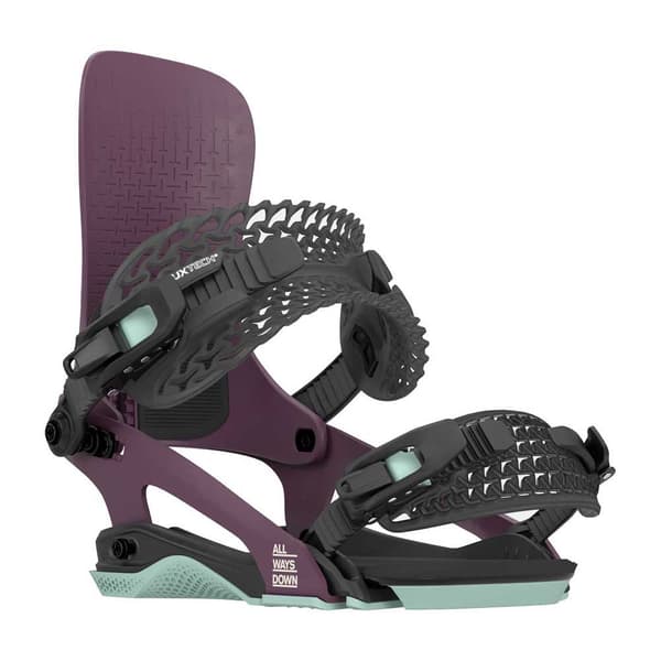 Rome Brass Snowboardbindinger Lilla S