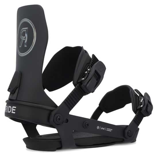 Ride A-6 Snowboardbindningar Svart M