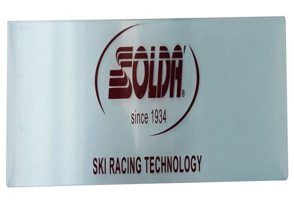 Snowboardbindning - Solda' snowboardpad - 1033 - Solfa Plex. Snowboardspatel 300 x 60 x 5 mm