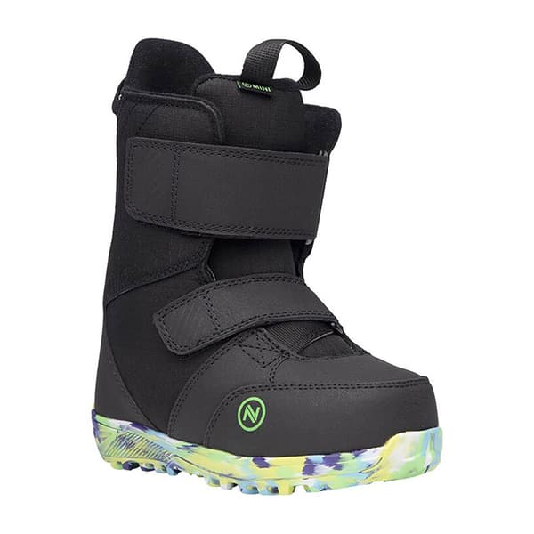 Nidecker Ungdoms Snowboardstövlar Bts Micron Mini Svart 17.0-17.5