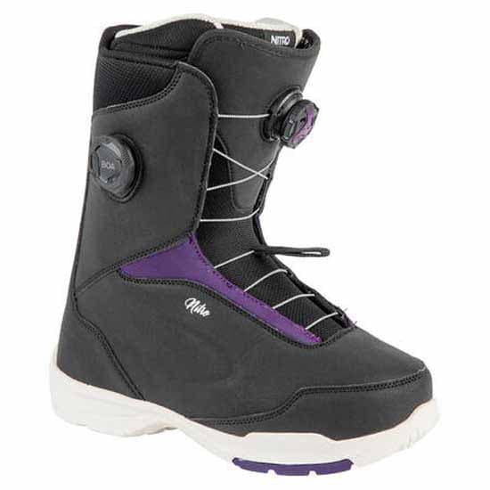 Nitro Kvinde Snowboardstøvler Scala Boa Sort 26.0