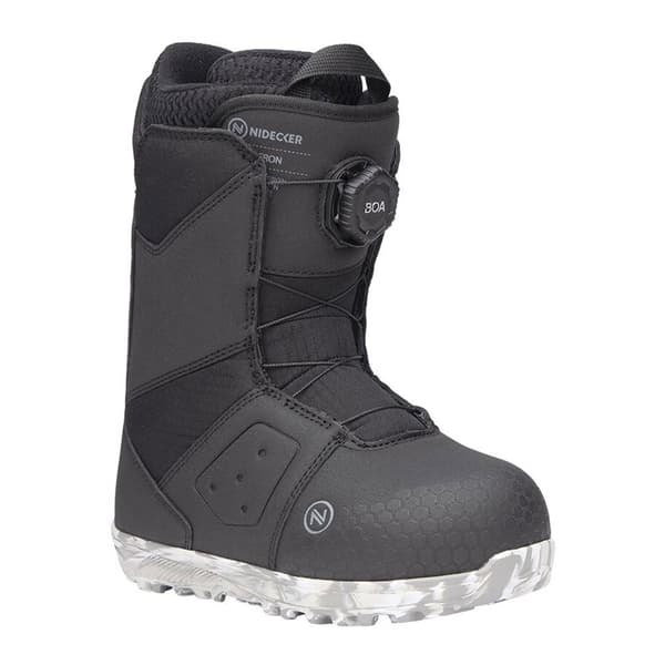 Nidecker Ungdoms Snowboardstövlar Bts Micron Svart 20.5