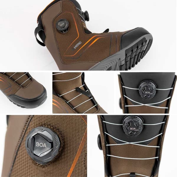 Nitro Sentinel Boa Snowboardstøvler Brun 29.0