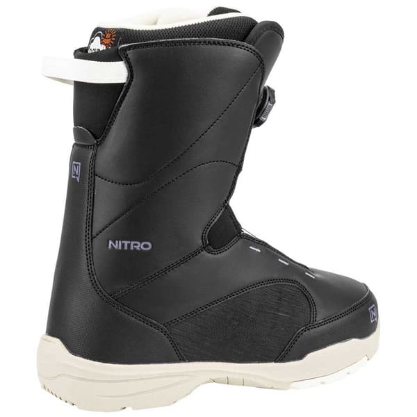 Nitro Flora Boa Snowboardstövlar Svart 25.0