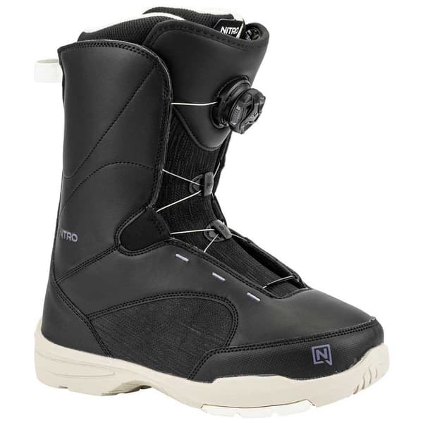 Nitro Flora Boa Snowboardstövlar Svart 25.0