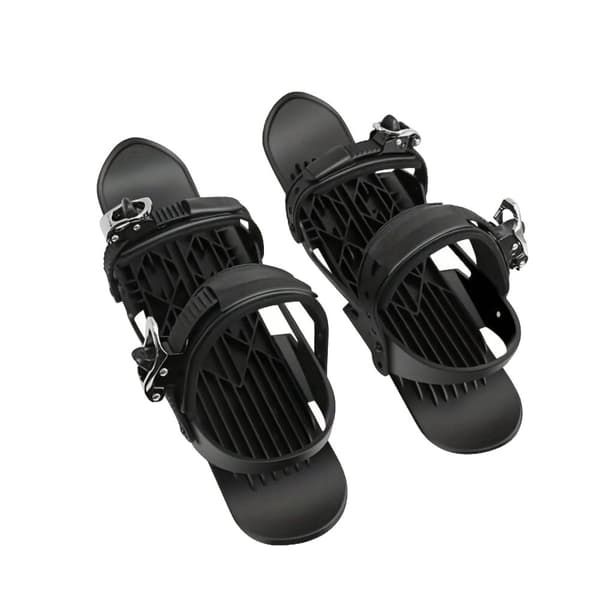 Mini Skistøvler, Letvægtsdesign, Ideelle til Vintersport,Sort