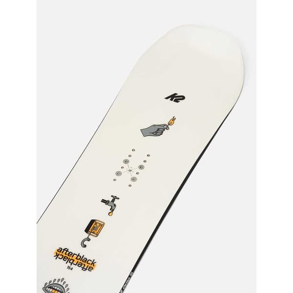 K2 Snowboards Snowbræt Afterblack Transparent 157
