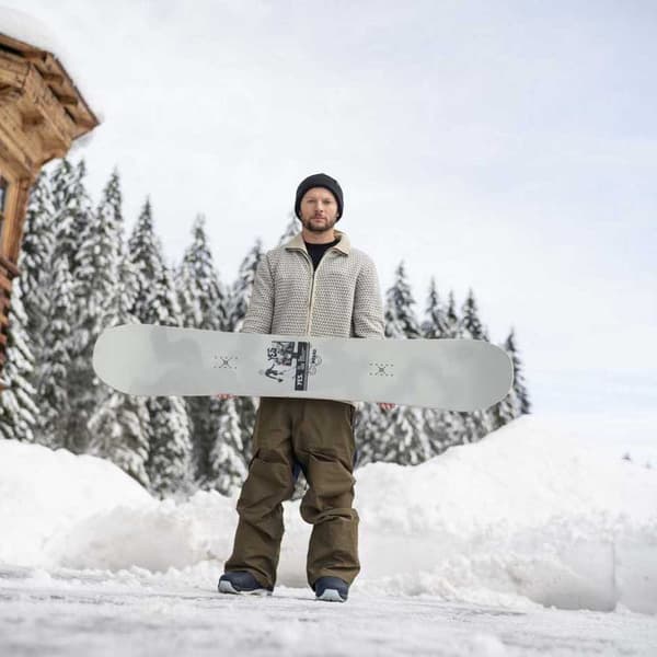 Yes. Snowbræt Typo Flerfarvet 152