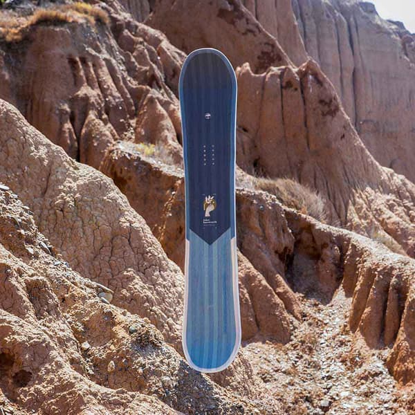 Arbor Kvinde Snowboard Ethos Rocker Blå 144