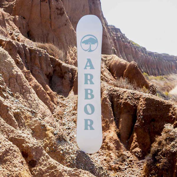Arbor Kvinde Snowboard Ethos Rocker Blå 144