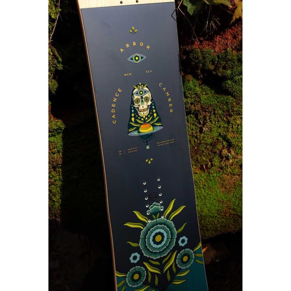 Arbor Kvinna Snowboard Cadence Camber Beige 144