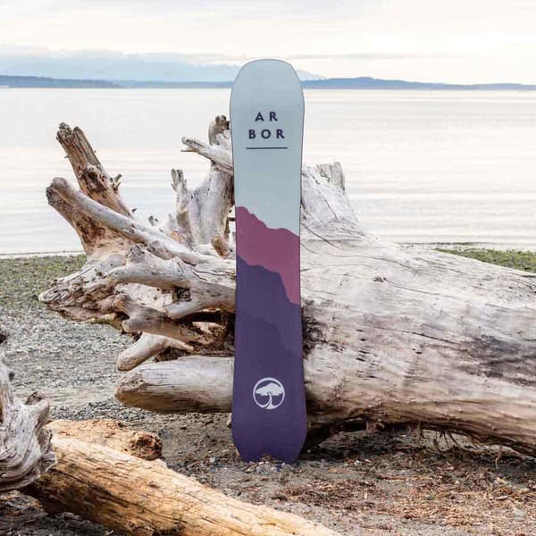 Arbor Kvinna Snowboard Swoon Camber Flerfärgad 143