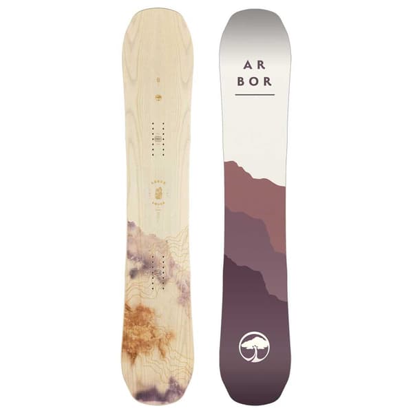 Arbor Kvinna Snowboard Swoon Camber Flerfärgad 143