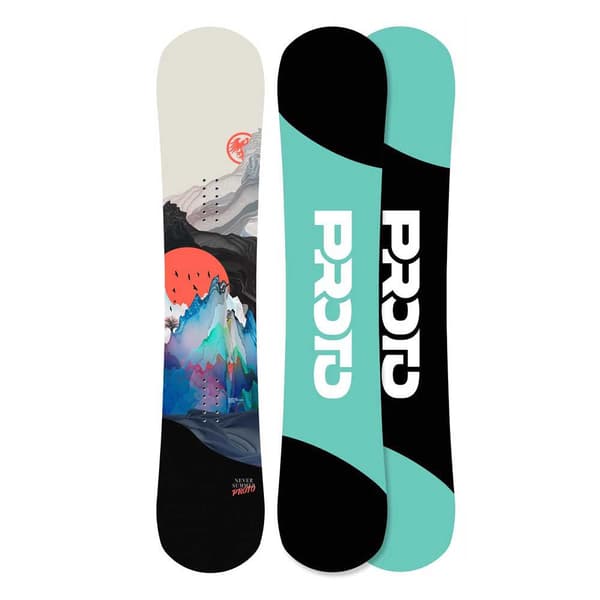 Never Summer Proto Synthesis Snowboard Til Kvinder Flerfarvet 142