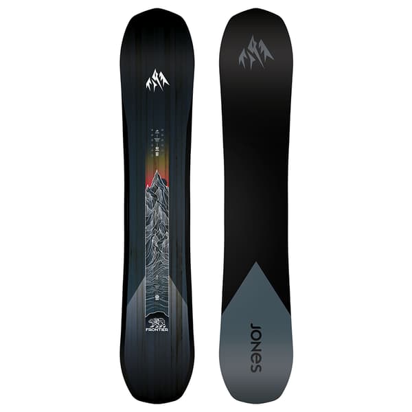 Jones Frontier Snowboard Svart 156