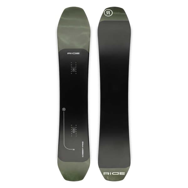 Ride Deep Fake Snowboard Til Kvinder Sort 151