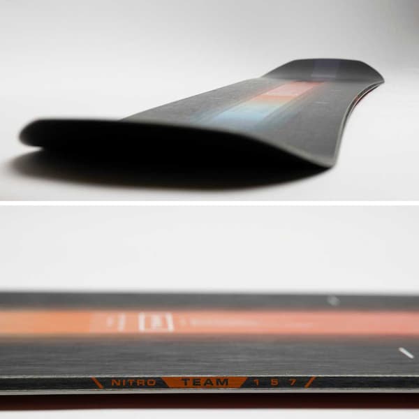 Nitro Team Snowboard Transparent 155