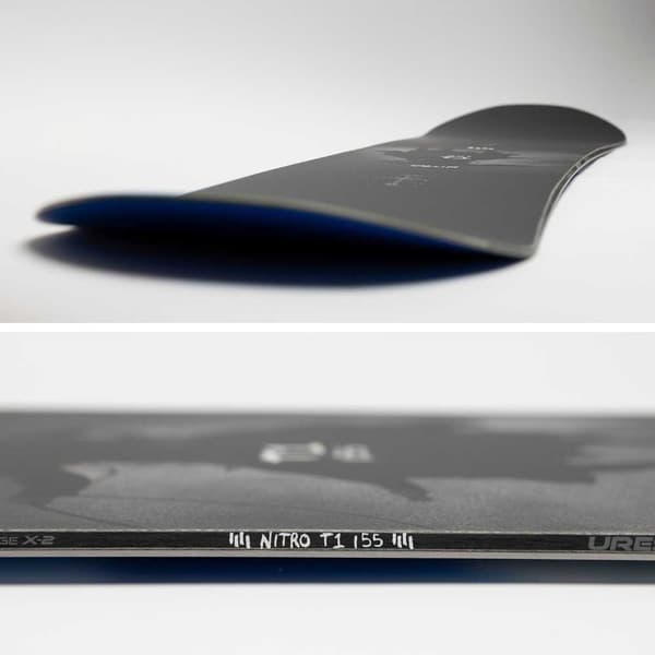 Nitro T1 Snowboard Svart 155