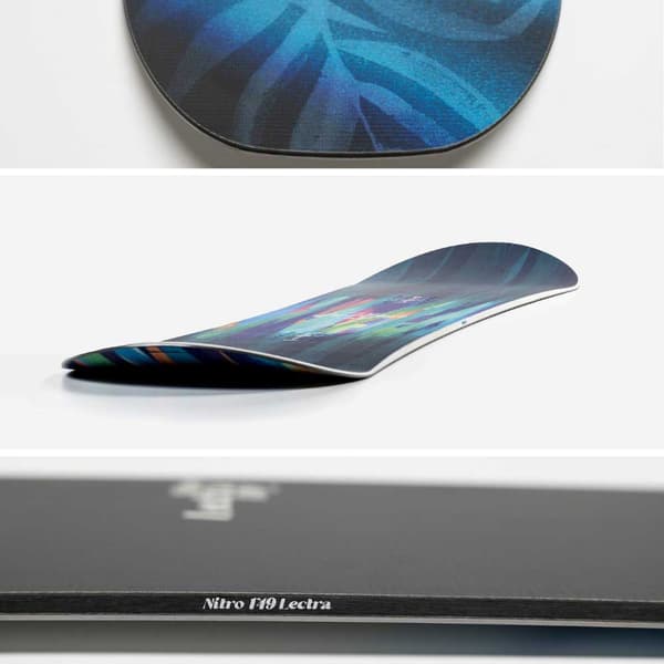 Nitro Lectra Leaf Cam-out Snowboard Til Kvinder Transparent 149