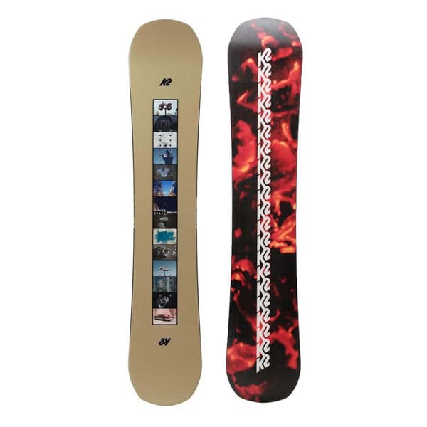 K2 Snowboards World Peace Snowboard Rød 154