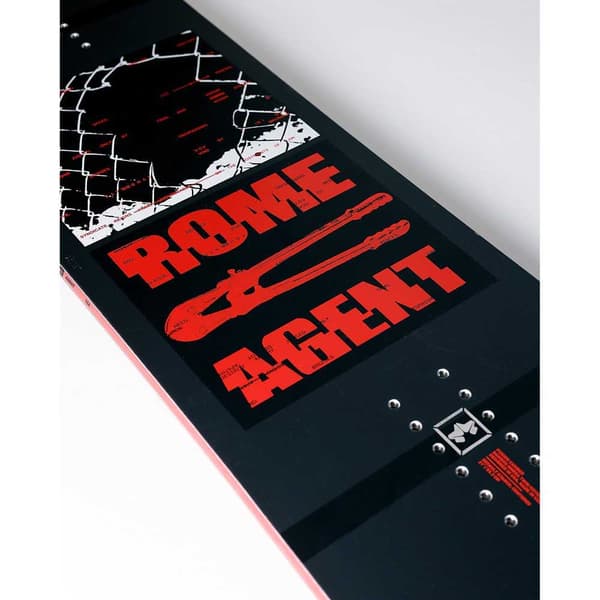 Rome Agent Wide Lumilauta Punainen 158W