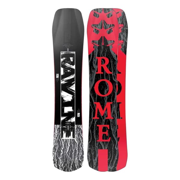Rome Ravine Snowboard Rød 162