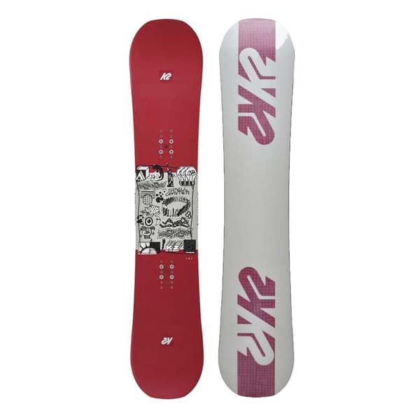 K2 Snowboards Spellcaster Snowboard Til Kvinder Rød 144