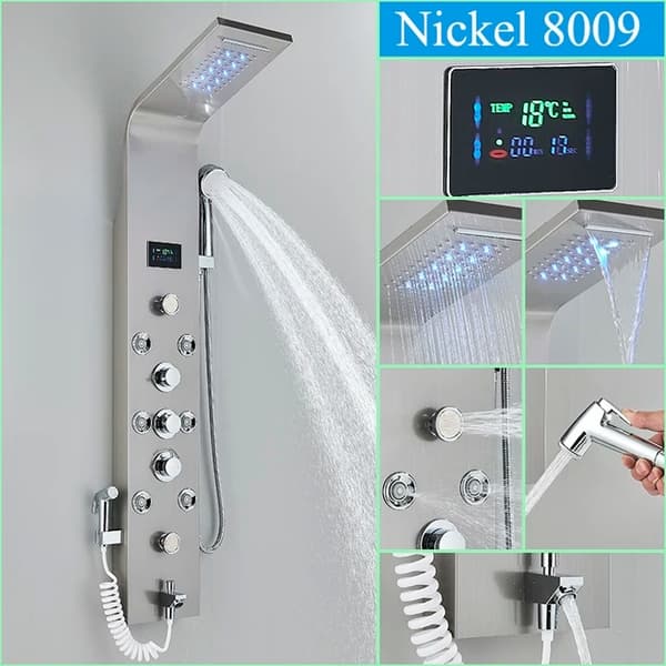 LED Bruse System, Temperatur Display, Multifunktionel Massage