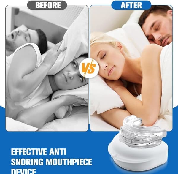 Auledio Anti-Snarkanordningar, Snarkningslösning Stoppa Snarkningsanordningar Snarkskydd, Förhindra Bruxism Och Snarkmunstycke