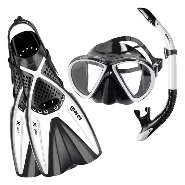 Mares Aquazone Set X One Marea Valkoinen,Musta L-XL