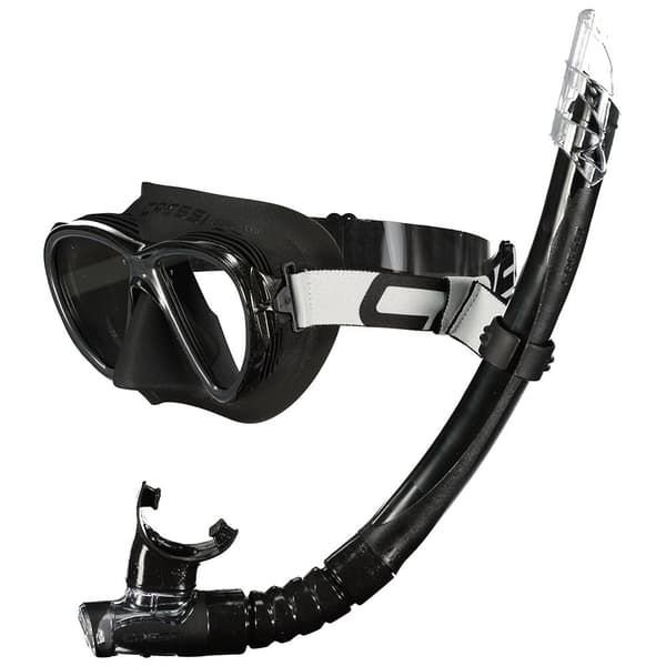 Cressi Mask & Tube Kit Fiji Tx Svart