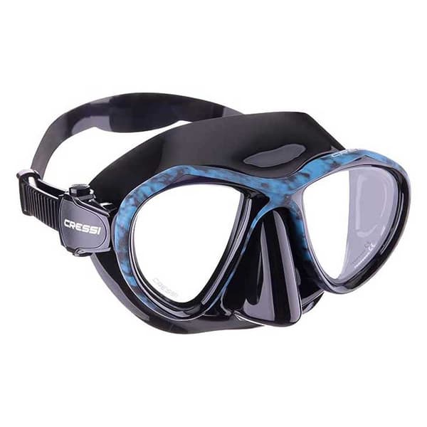 Cressi Maske Og Rør Kit Metis Blå