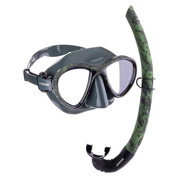 Cressi Maske Og Rør Kit Metis Grøn