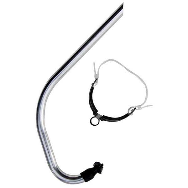 So Dive Etusnorkkeli Speedair Aluminium Musta