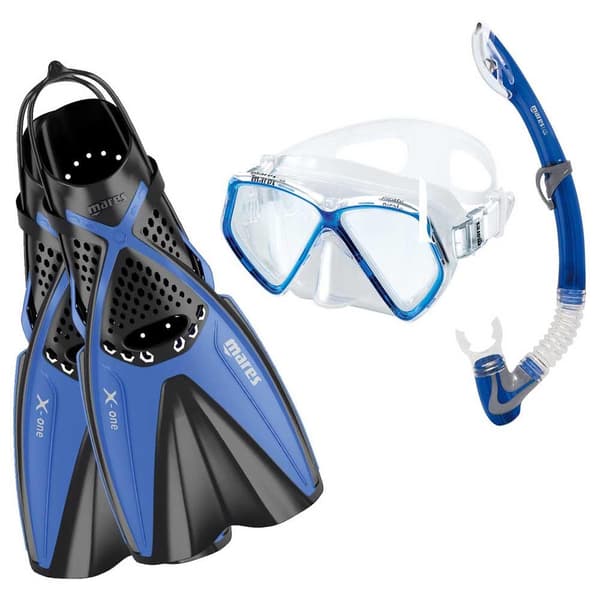 Mares Aquazone Aseta X One Pirate Sininen,Musta XS