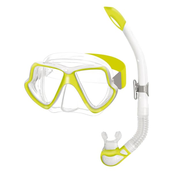 Mares Aquazone Sæt Wahoo Neon Transparent,Gul