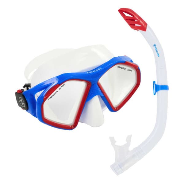 Aqualung Snorkelsæt Hawkeye Combo Transparent,Blå