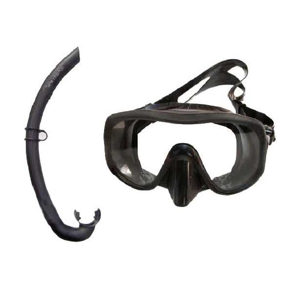 Spetton One Vision One Piece Snorkelsæt Sort