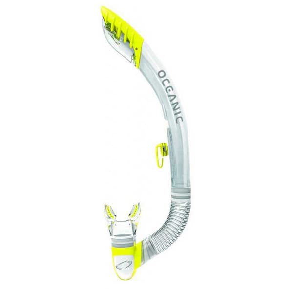 Oceanic Dykkerør Ultradry 2 Transparent,Gul