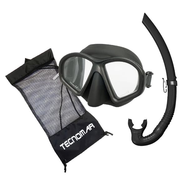 Tecnomar Kalastus Aseta Snorkeling Musta