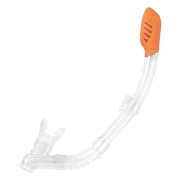 TRANSPARENT ELLER GRÅ SNORKEL FÖR BARN + 8 ÅR AQUAFLOW EASY-FLO INTEX