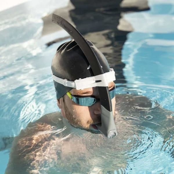 Snorkel - AQUA SPHERE - Fokus - Hydrodynamisk slang - Justerbar - Envägspurgeventil