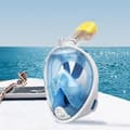 Miniatyrbild 1 av 11: Snorkelmask för barn och vuxna med snorkel och 180 graders utsikt