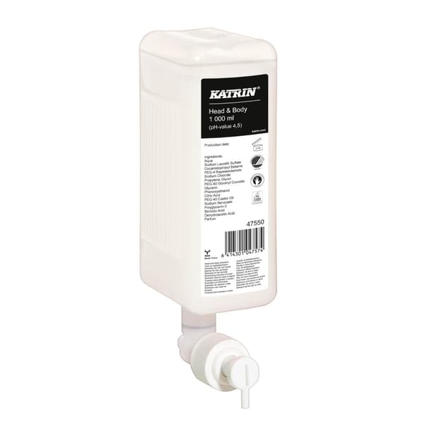 Duschtvål KATRIN Head & Body 1L