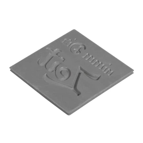 Etikett - ta din tid - 50x50mm - Noir - Unik specialmeddelande - Badrumsaccessoarer