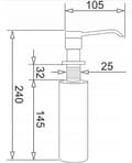Miniatyrbillede 2 af 2: PYRAMIS DISPENSER DP-01 VOLKAN