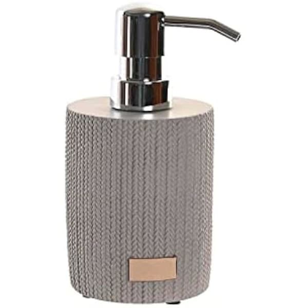 Tvålautomat - DKD Home Decor - Standard - Grå - Cement och polypropen - 8x9,5x15,5 cm